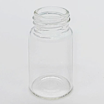 Βοροπυριτικό 5,0 σαφές 15ml ύψος 50mm φιαλιδίων κεφαλής κοχλίου γυαλιού