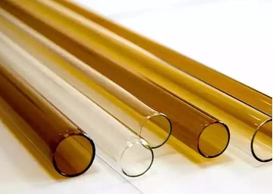 Μην καθαρίστε και Amber καμία σωλήνωση γυαλιού Borosilicate τρυπών γύρω από τη μεγάλη διάμετρο
