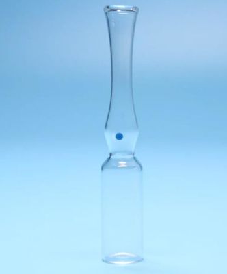 Διαφανής ηλέκτρινη έγχυση φιαλλιδίων 1ml 2ml 3ml 5ml 10ml 20ml γυαλιού cOem κενή