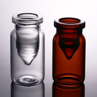 Υψηλή αντίσταση 3ml 5ml θερμικού κλονισμού φιαλιδίων σωλήνων γυαλιού διαφάνειας σαφής