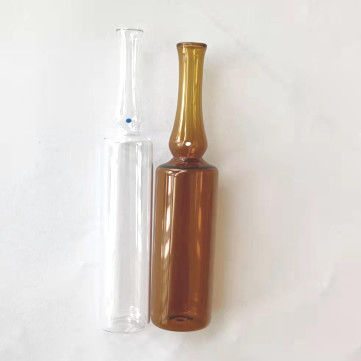 Διαφανή ηλέκτρινα κενά φιαλλίδια 10ml γυαλιού για την έγχυση